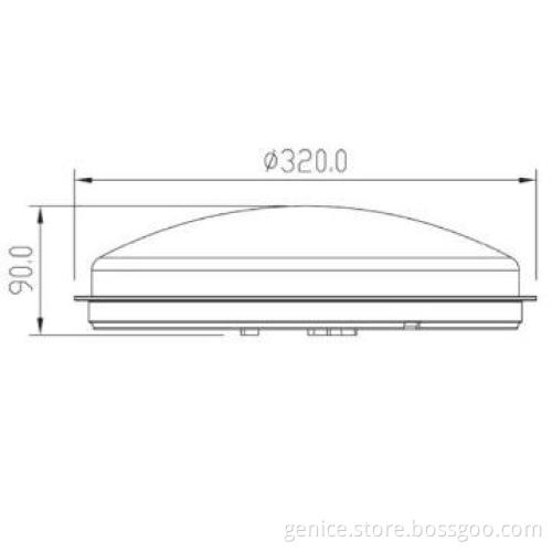 high quality 20w 1700lm  modern ceiling lights
